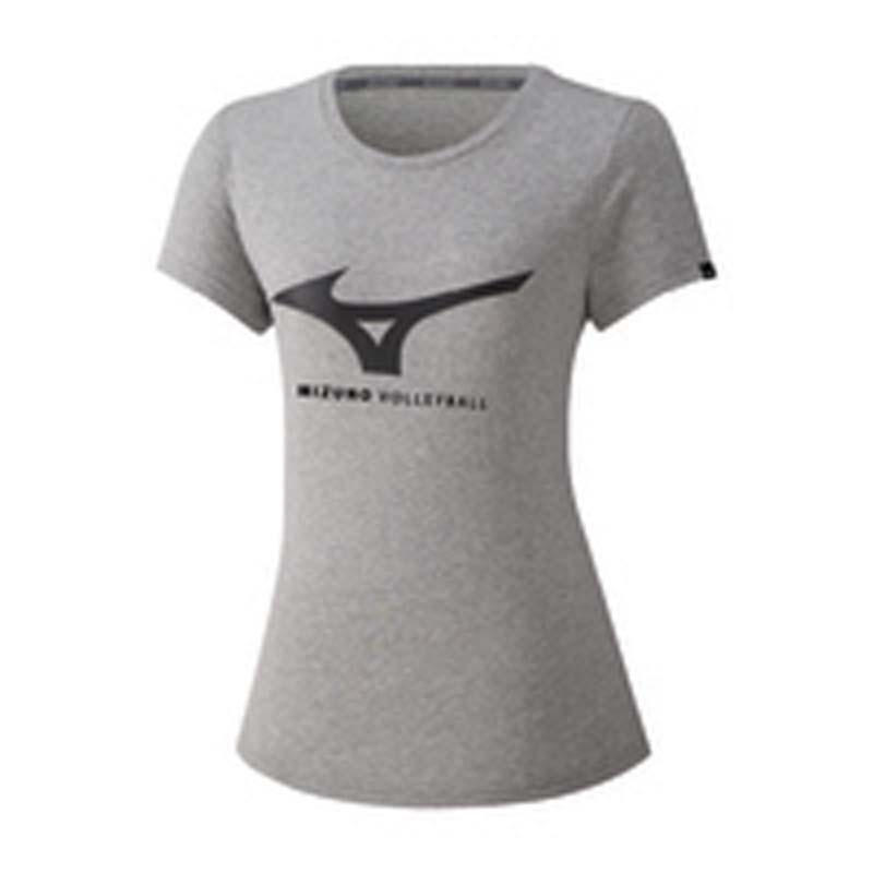 Mizuno-RB-T-Shirt---Grey-Melange