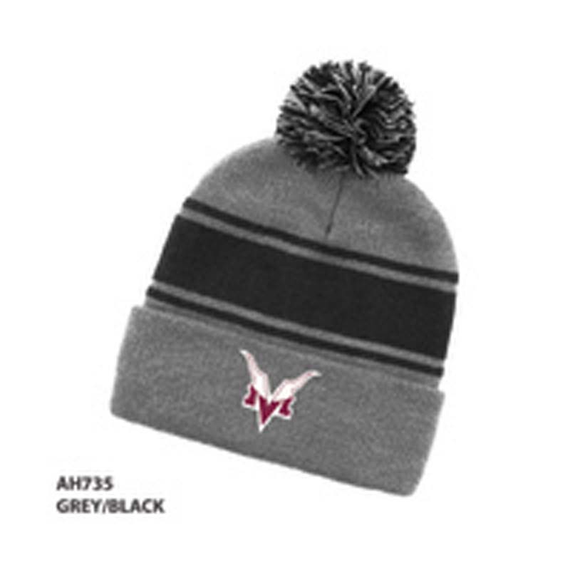 Murdoch-Beanie-Grey/Black