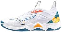 Mizuno-Momentum-3-White-/-Carrot-Curl-/-Moroccan-Blue