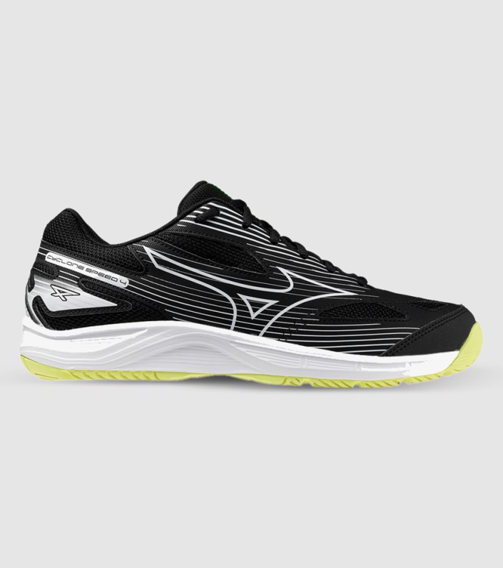 Mizuno-Cyclone-Speed-4---Black/White/Sunny-Lime