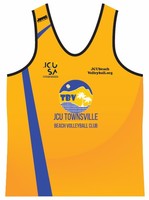 JCU-Beach-Singlet---Yellow