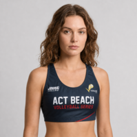 Volleyball-ACT-Beach-Series-Crop---Black/Red