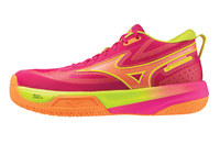 Mizuno Neo Jump - Blazing Flair Pink Tetra / Fortune Yellow